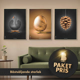 Brainchild – Gallerivägg – Välj 3 Posters – 50×70 cm