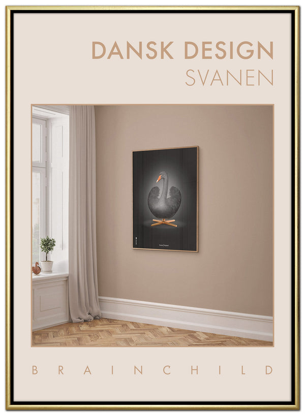 Brainchild – Canvastryck – Danish Design – Rom – Sand – Svane