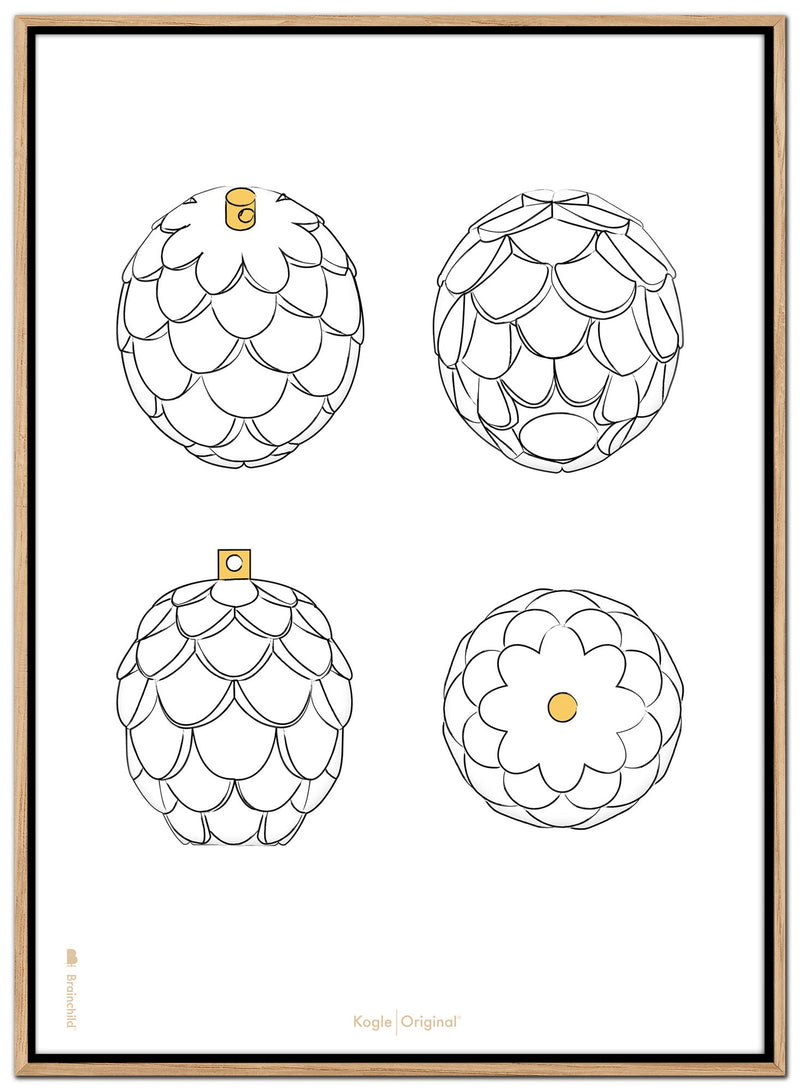 Brainchild – Canvastryck – Designskisser – Vit – Kotte